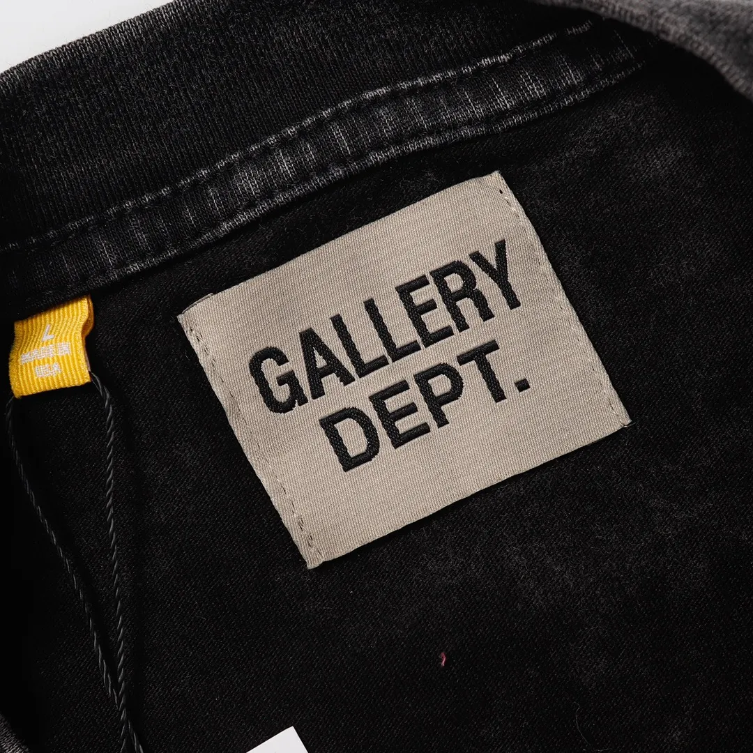 GALLERY.DEPT Summer new short-sleeved model number: D3058#P116 Color: black Size: S M L XL